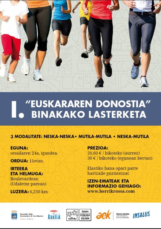 Euskararen aldeko binakako lasterketa